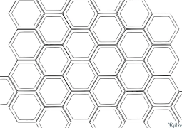 hexagone Coloriages À Imprimer